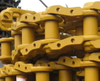 أجزاء جرافة الحفارة المطاطية الهيكل السفلي D5K Track Link Shoe Assy Chain Group 2352535