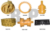 الهيكل السفلي للأسطوانة D8r Assy لأجزاء الجرافة الأمامية والخلفية المهمل Gp-Track Cast Forge Excavator