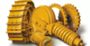 أجزاء جرافة الحفارة المطاطية الهيكل السفلي D5K Track Link Shoe Assy Chain Group 2352535