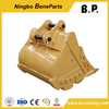 مرفق حفارة آلات البناء الصخرية Ec460 Ec360 Ec290 Ec240 Ec210 2.7cbm Rock Bucket Standard Mine للخدمة الشاقة ومقاومة التآكل العالية
