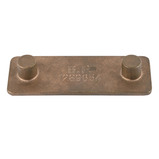 حفارة دلو المحرك Grader 140g ، 140h ، 120h ، 120g ، 120k Cooper Alumoy Aluminium Bronze Parts Bolldozer Wear Strip 1289654
