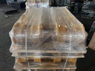 مجموعة أسطوانة المسار Liebherr PR 764 بشفة مزدوجة 11494691